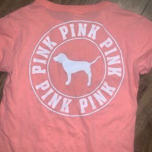 Pink short sleeve tee